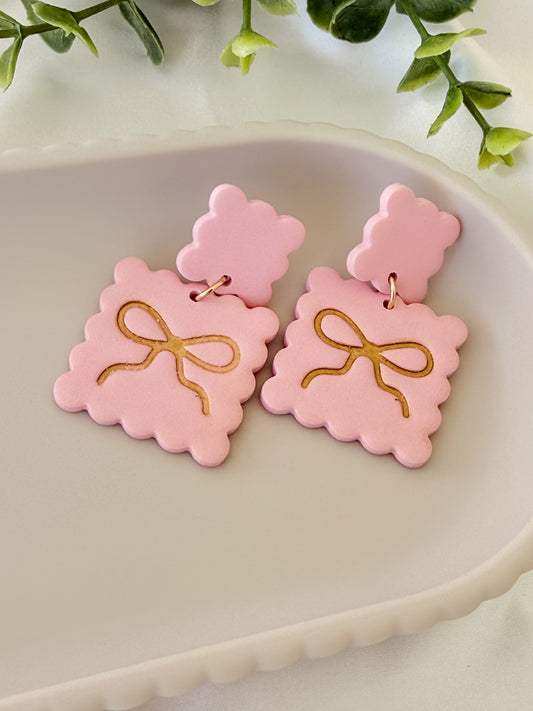Tie the Knot Bow Earrings