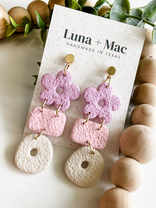 Urban Bouquet Statement Earring - Spring