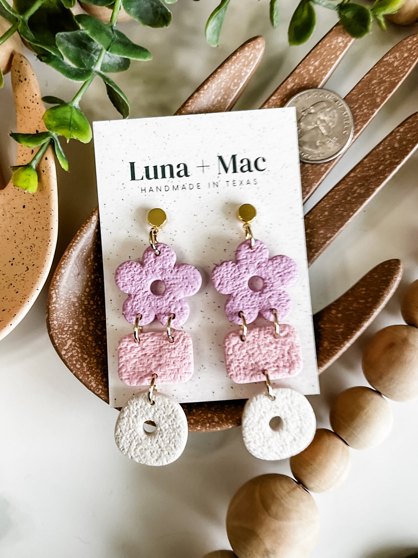 Urban Bouquet Statement Earring - Spring