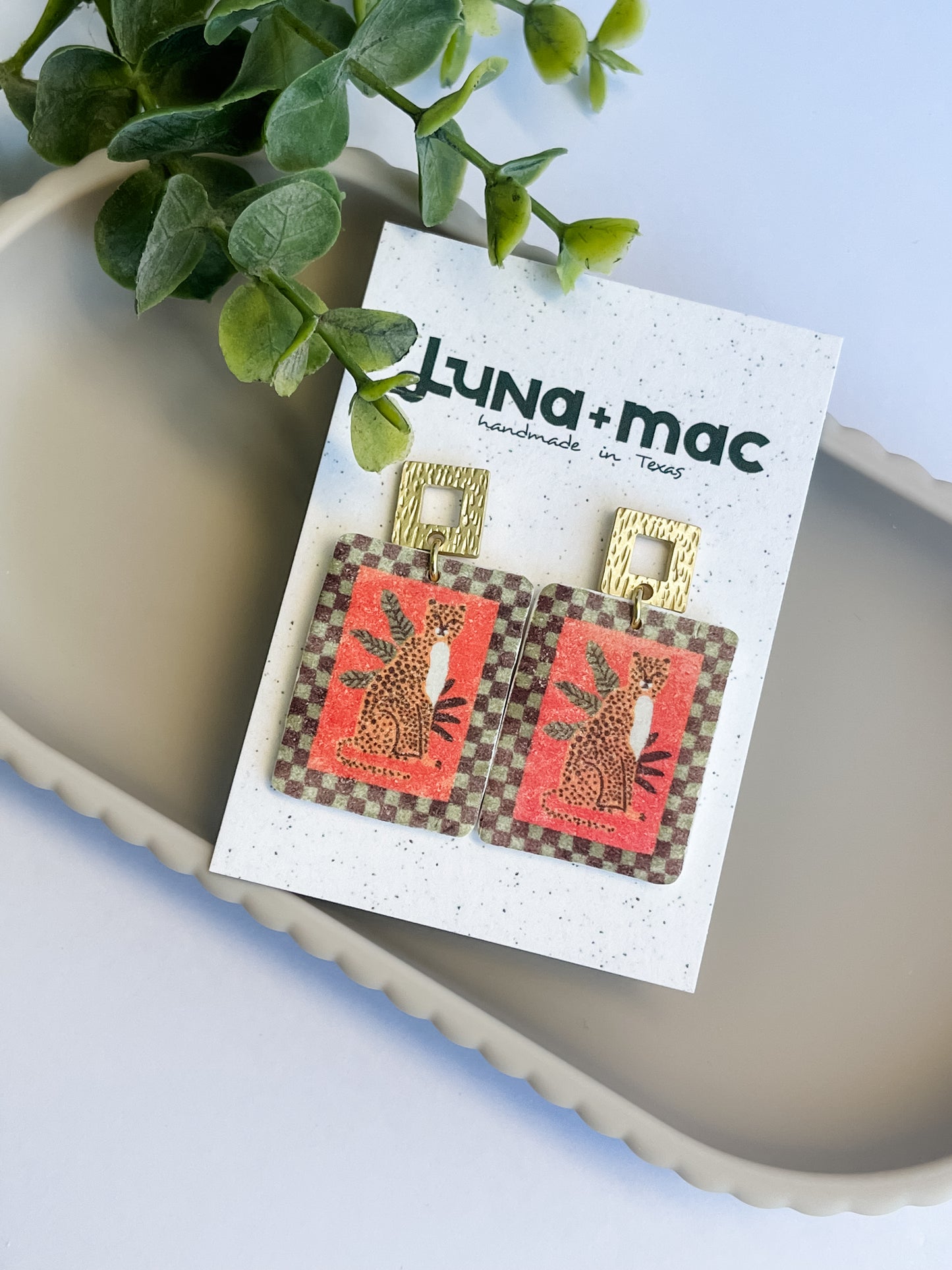 Golden Prowl Earrings