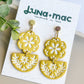Meadow Mark Earring - D. Mustard