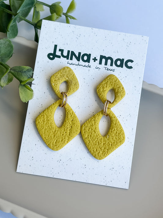 Geometric Textured Drops - D. Mustard