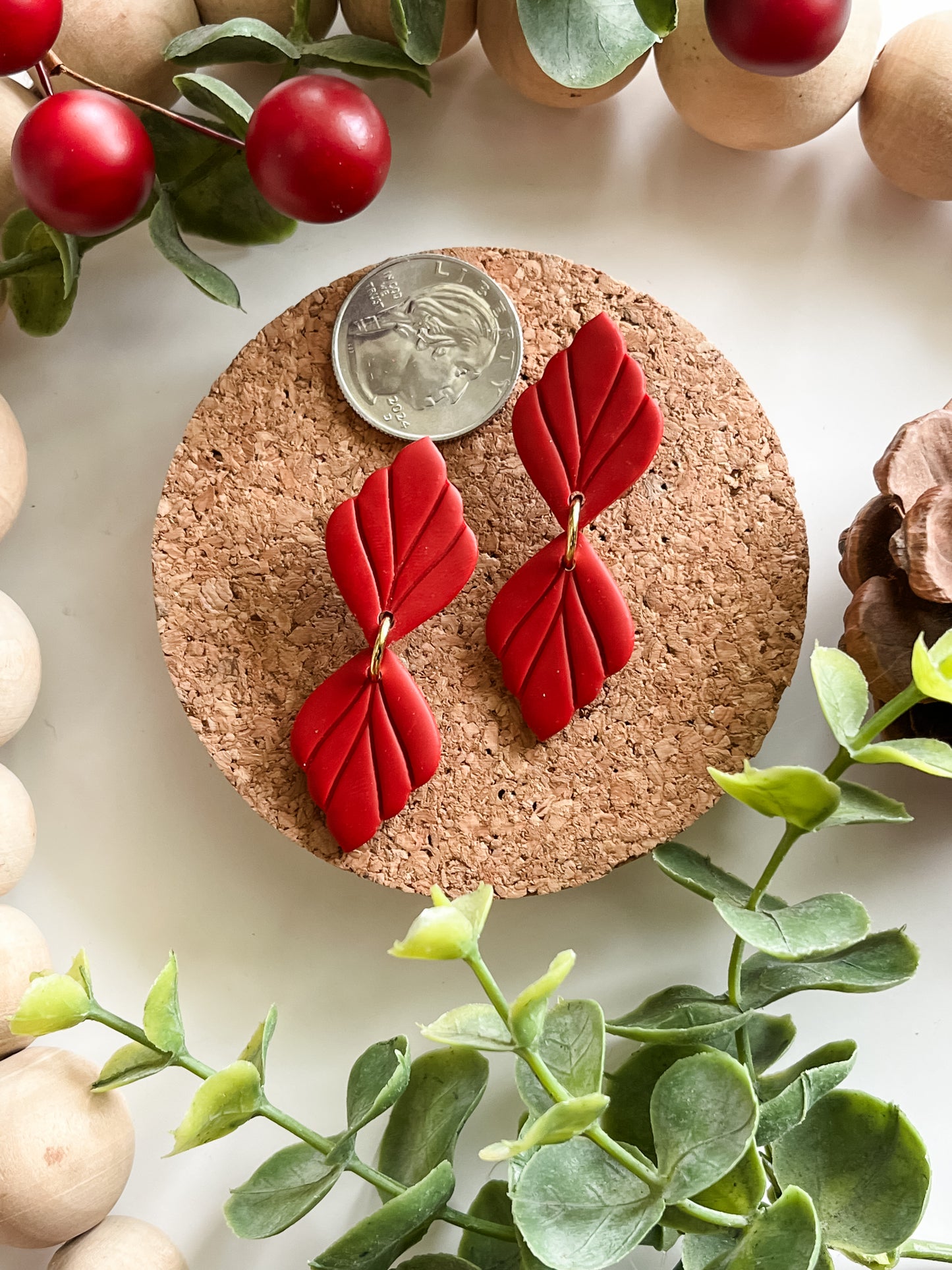 Luxe Reverie Earring - Red