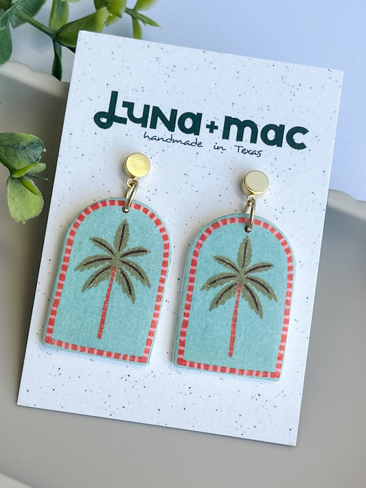 Summer Palms Earrings