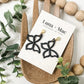 Flutterlight Earrings - Black