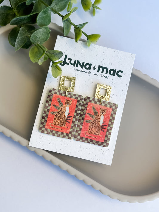 Golden Prowl Earrings