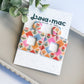 Modern Edge Earrings - Tiled Florals