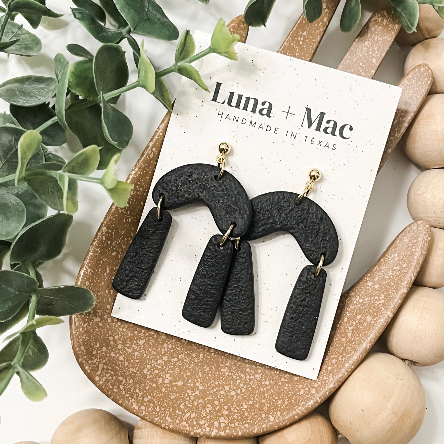 Drift Sands Earring - Black