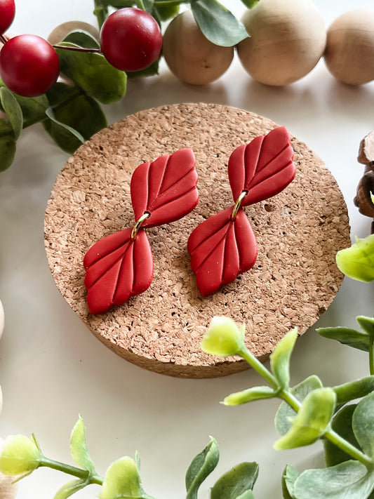 Luxe Reverie Earring - Red