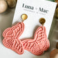 Flores Statement Earring - Tangerine