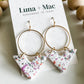 Victoria Statement Earring - Spring Confetti