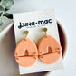 Harmony Statement Earring - Apricot