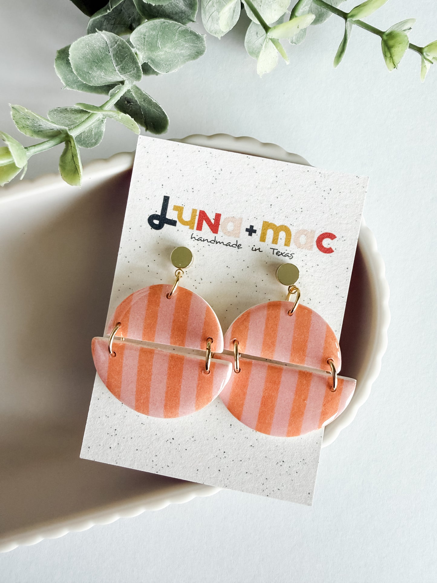All Around Earring - Stripes