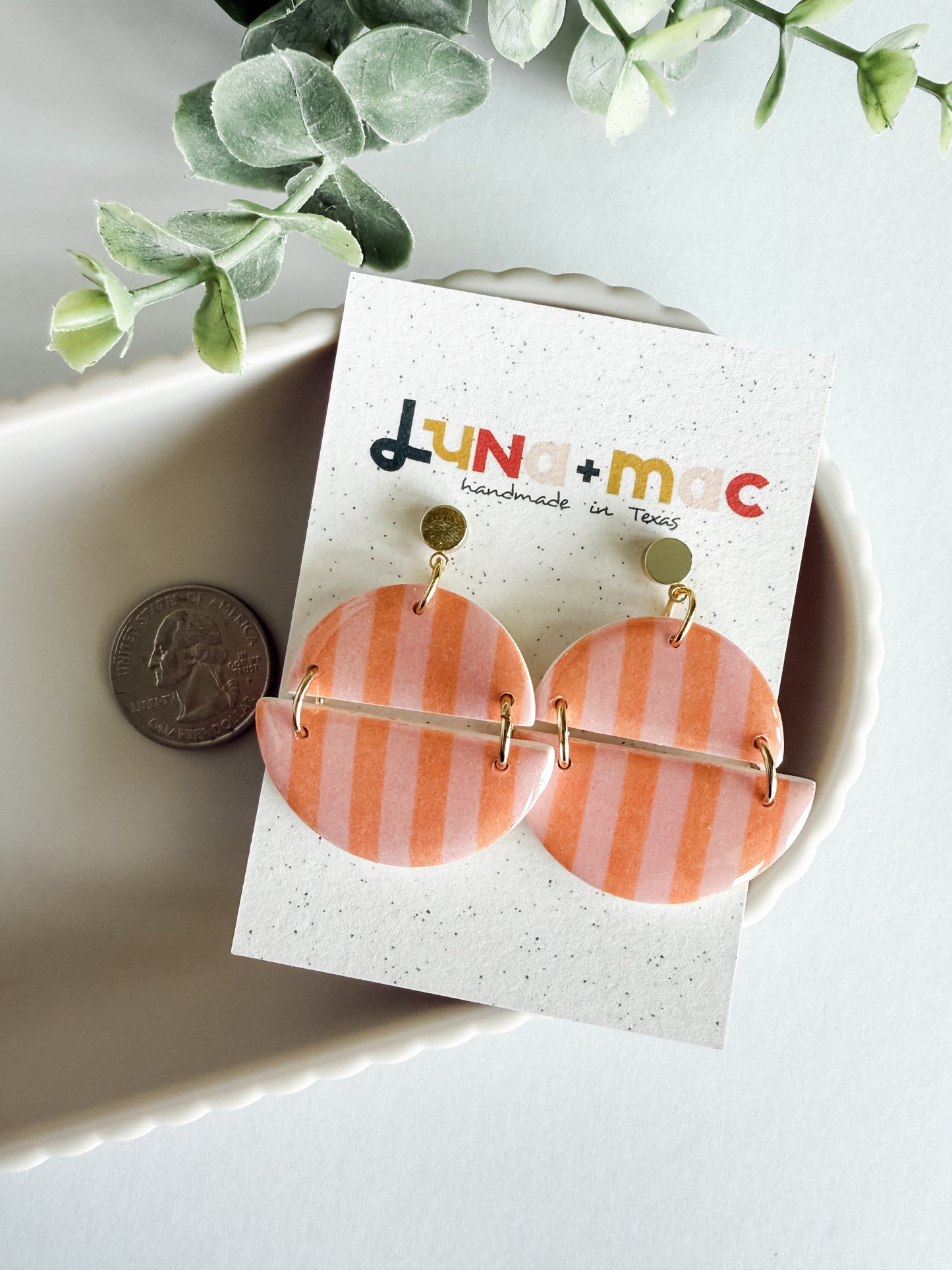All Around Earring - Stripes