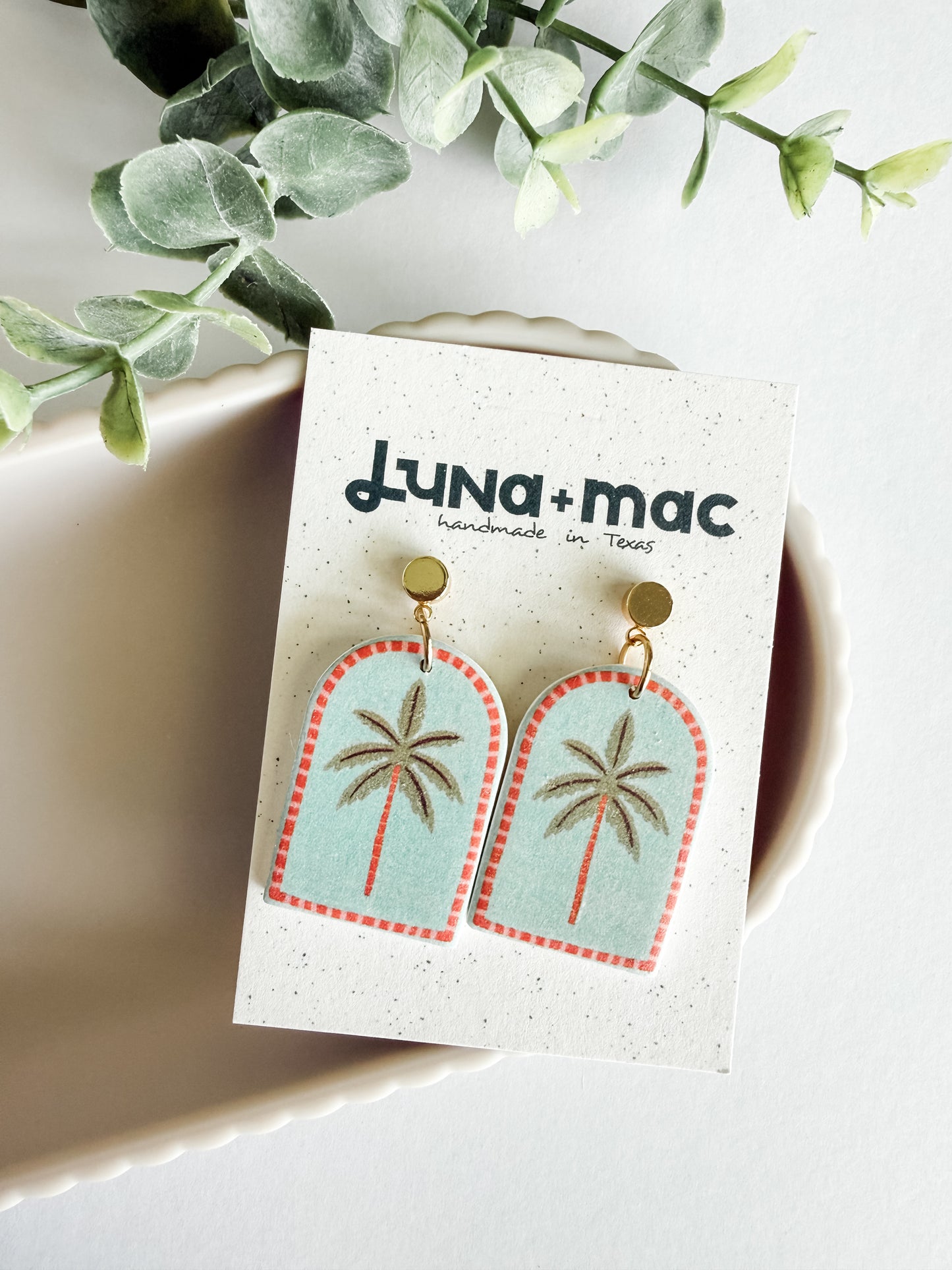 Summer Palms Earrings