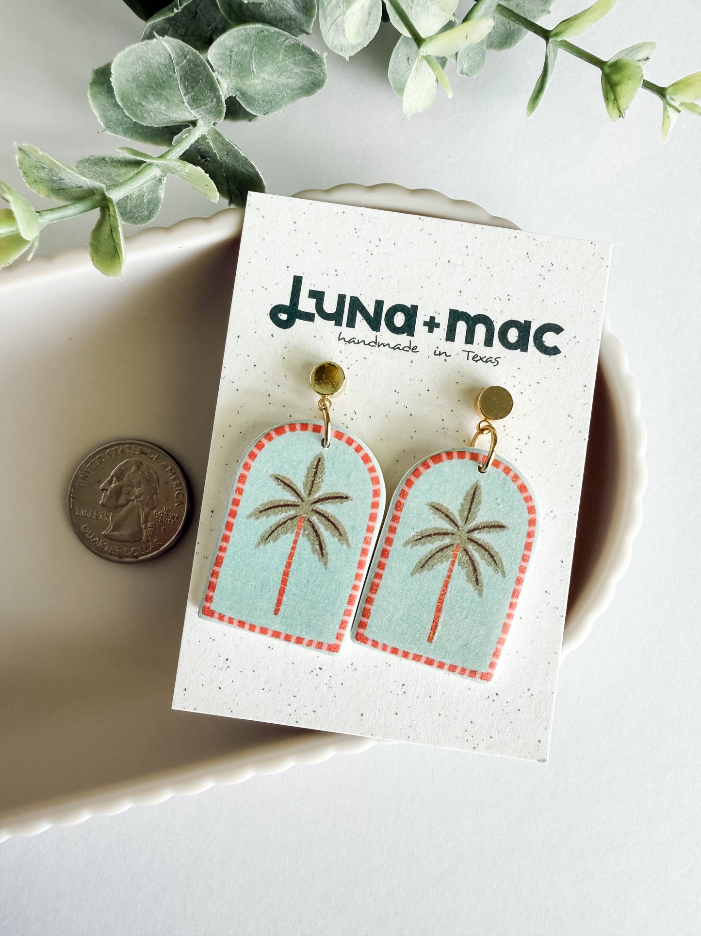 Summer Palms Earrings