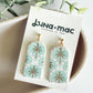 Arched Earring - Summer Palms