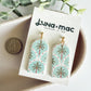 Arched Earring - Summer Palms