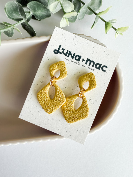 Geometric Textured Drops - D. Mustard