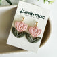 Petal Poise Earring - Rose Pink