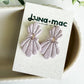 Double Shell Earring - Lilac