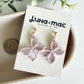 Flutterlight Earrings - Lilac