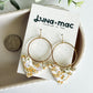 Victoria Statement Earring - Spring Florals