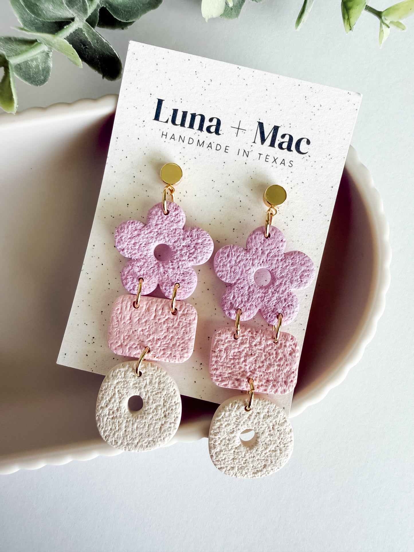 Urban Bouquet Statement Earring - Spring